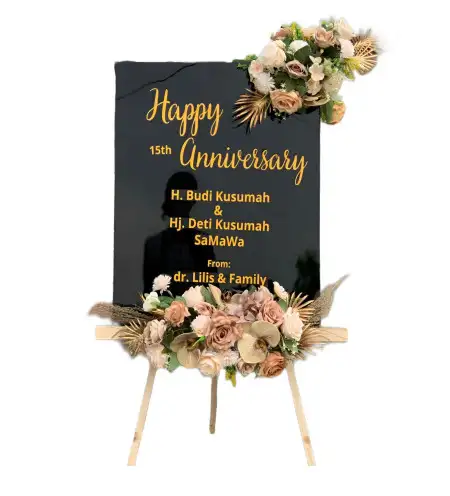 Papan Bunga Akrilik Ambarketawang