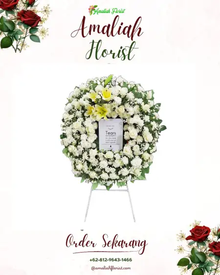 Krans Bunga Duka Ambarketawang