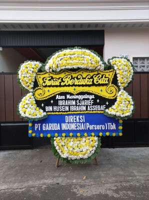 Papan Bunga Duka di Ambarketawang
