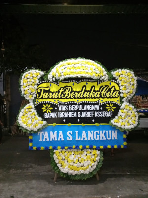 Papan Bunga Duka di Ambarketawang