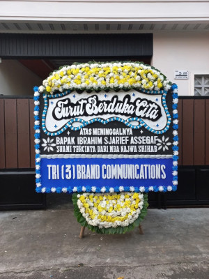 Papan Bunga Duka di Ambarketawang